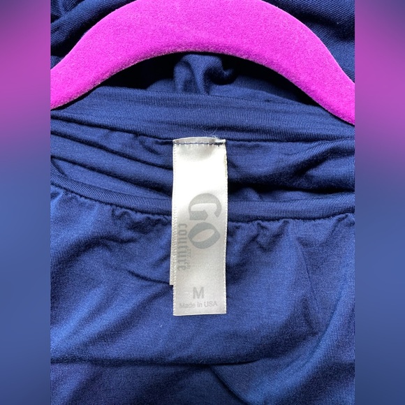 NWOT Go Couture Navy Blue Sleeveless Maxi Dress - Picture 12 of 14